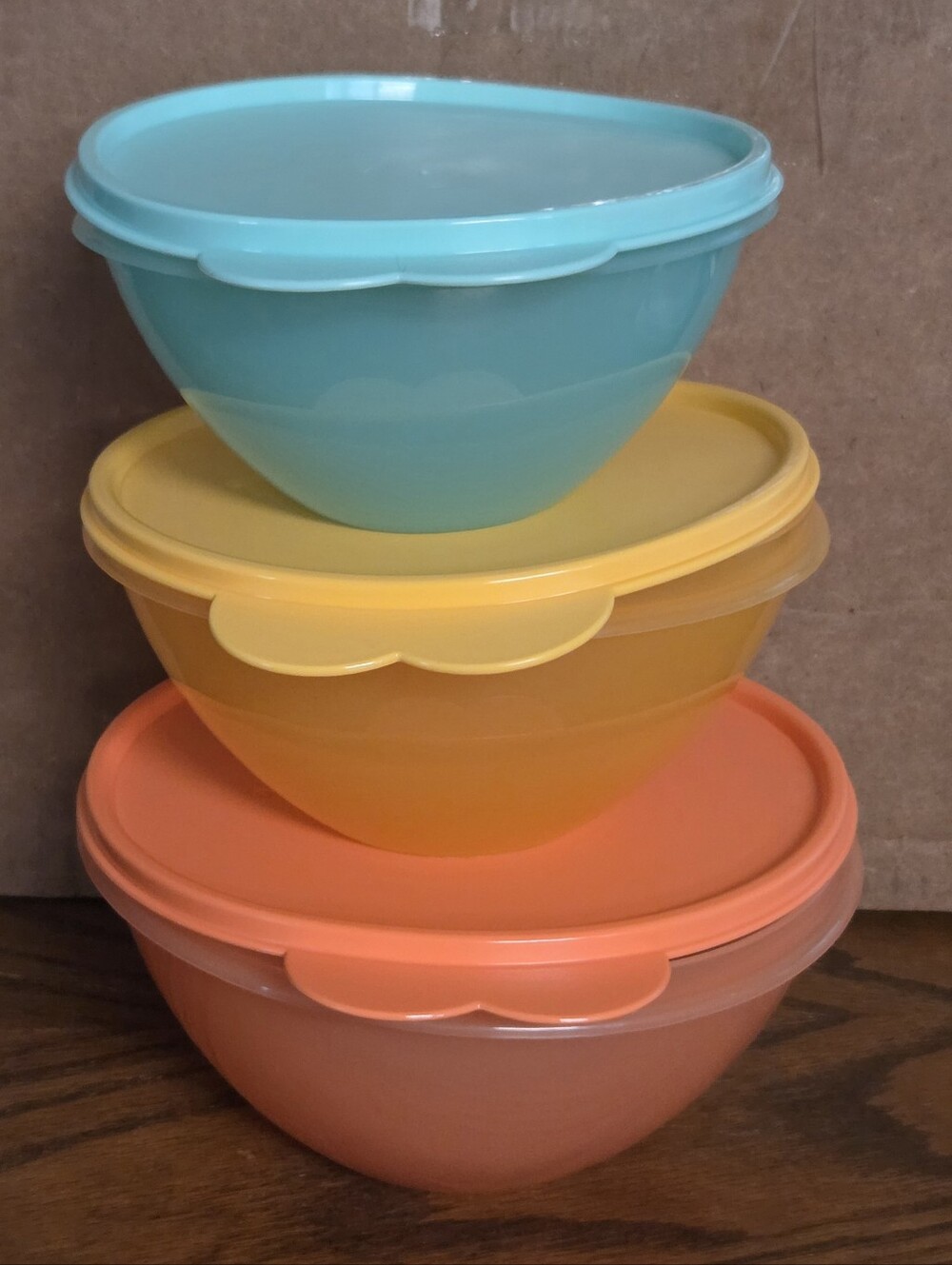 TUPPERWARE CLASSIC WONDERLIER BOWL SET/3